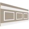 Ekena Millwork Wainscot Paneling Kit, Urethane, 94-1/2 in L, Factory Primed WPKUSQ071P032 - alternate 4